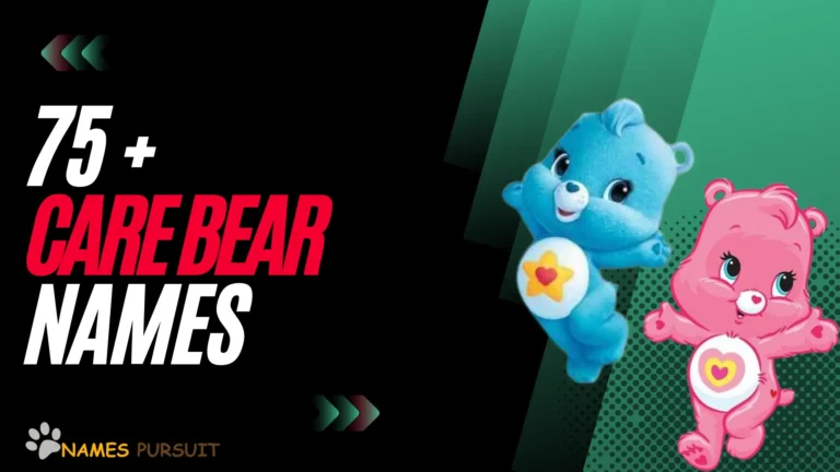 75+ care bear names