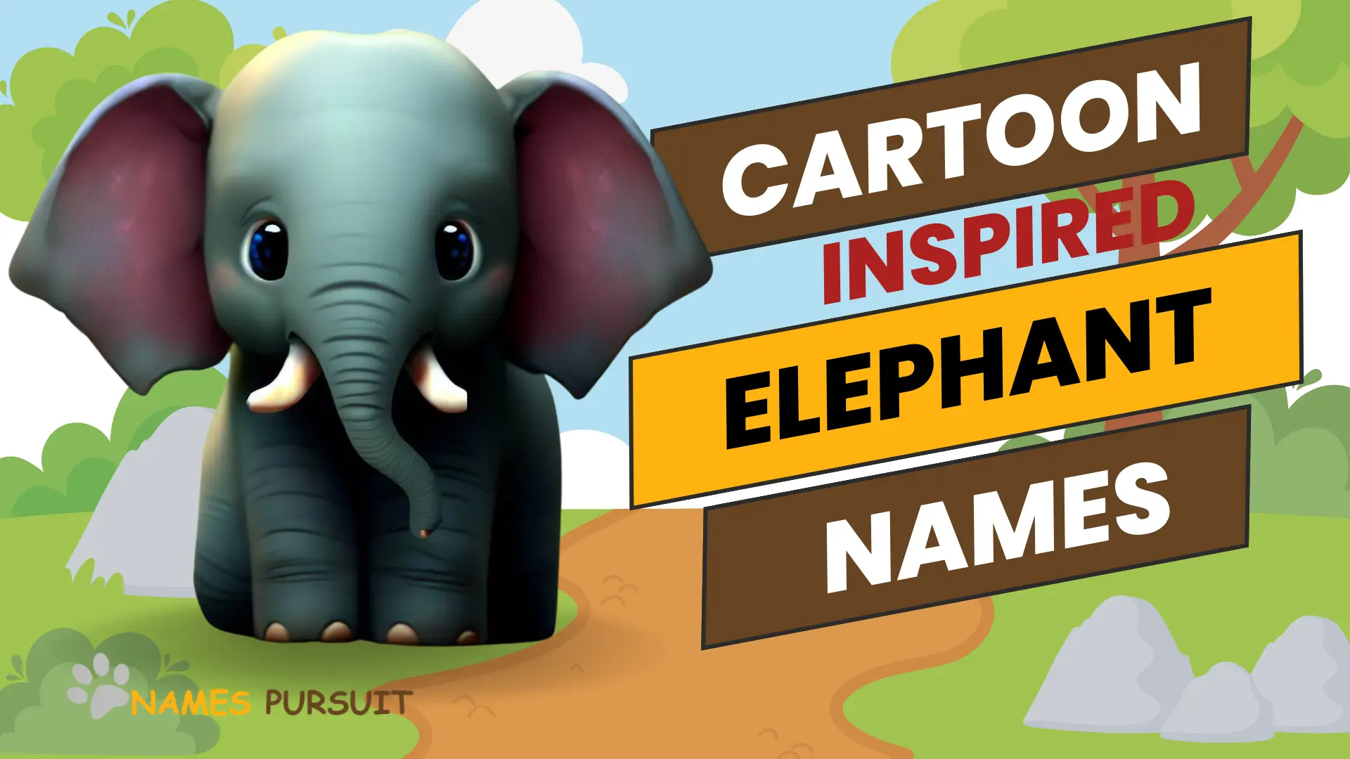 Best CartoonInspired Elephant Names