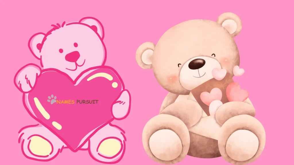 Cute Pink Teddy Bear Names - Names Pursuit