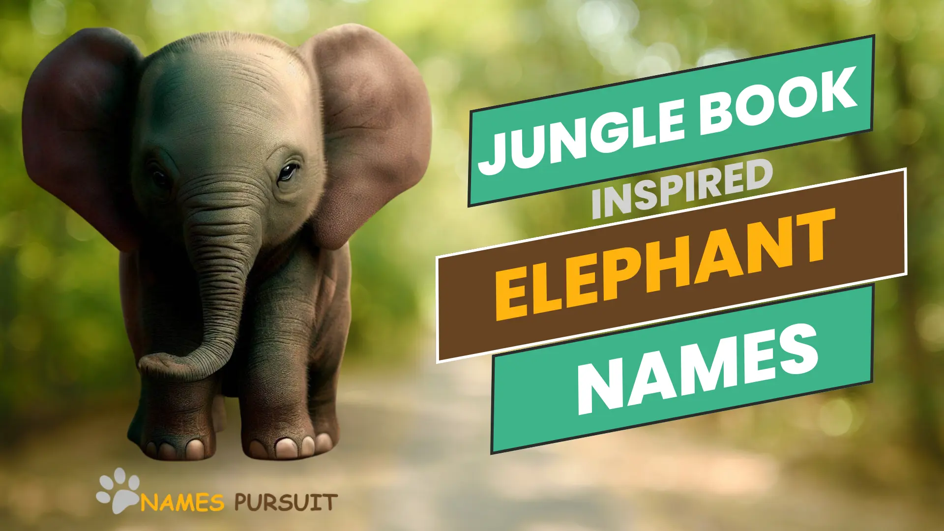 Jungle BookInspired Elephant Names