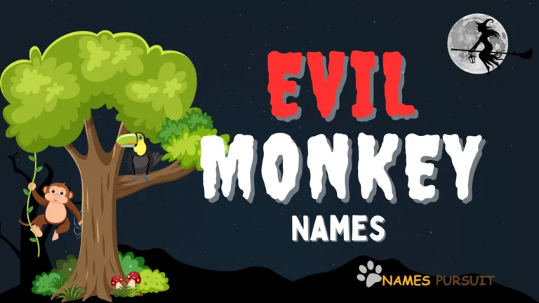 evil monkey names