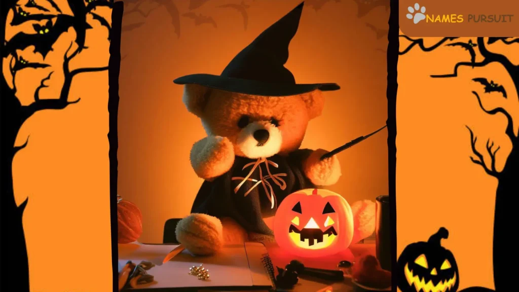 find Halloween inspired teddy bear names at NamesPursuit