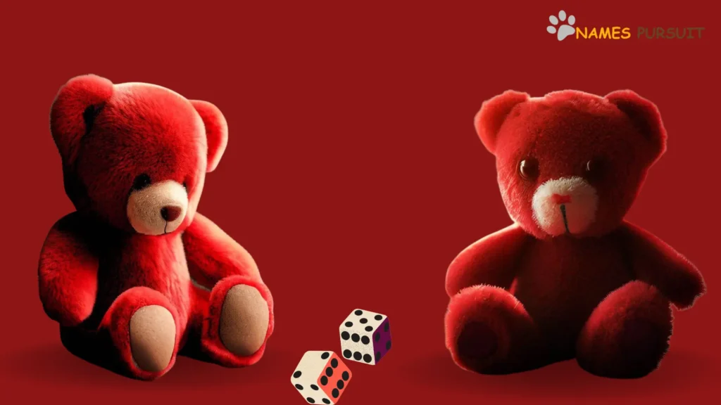 name your red teddy bear - NamesPursuit