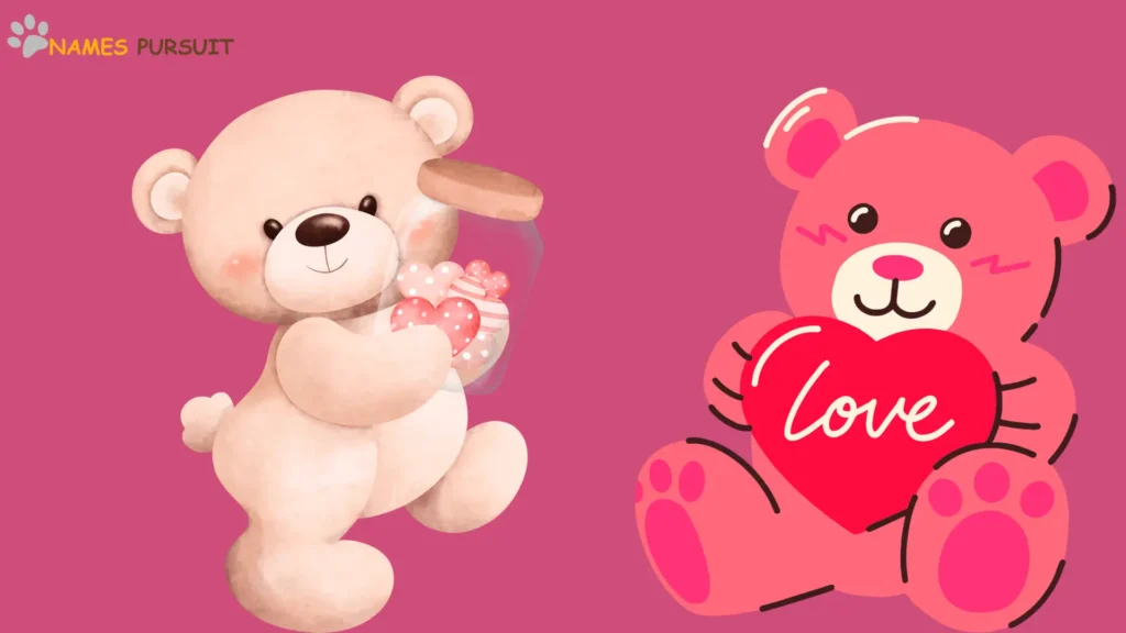 Cute Names for Pink Teddy Bears