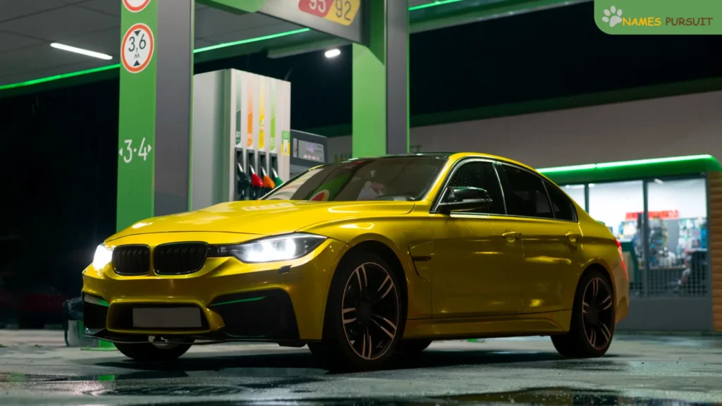 280 Yellow Car Names Unique Cute Bold 
