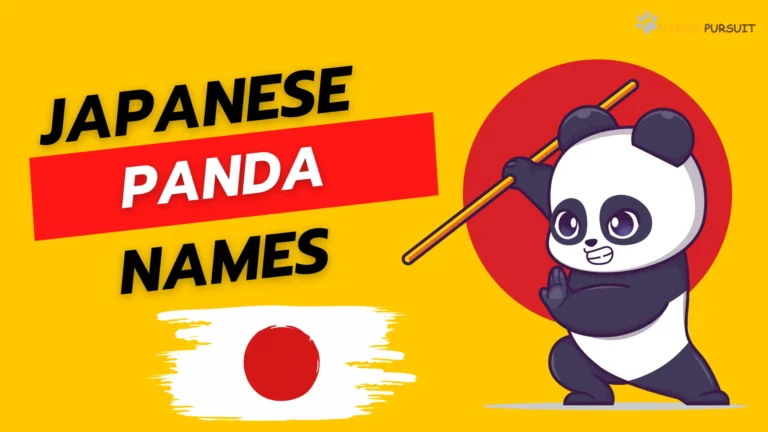 Japanese Panda Names