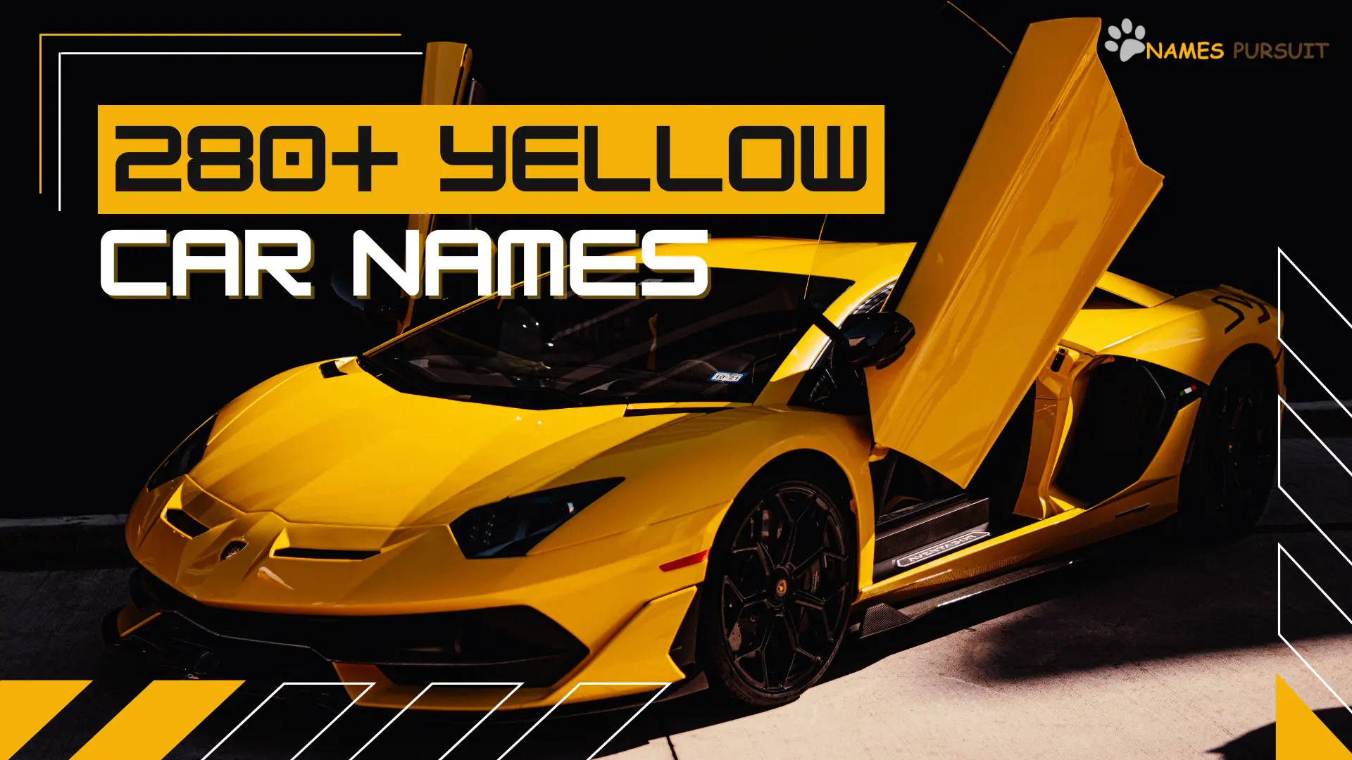 Yellow Car Names