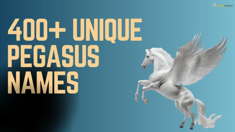 400+ Unique Pegasus Names