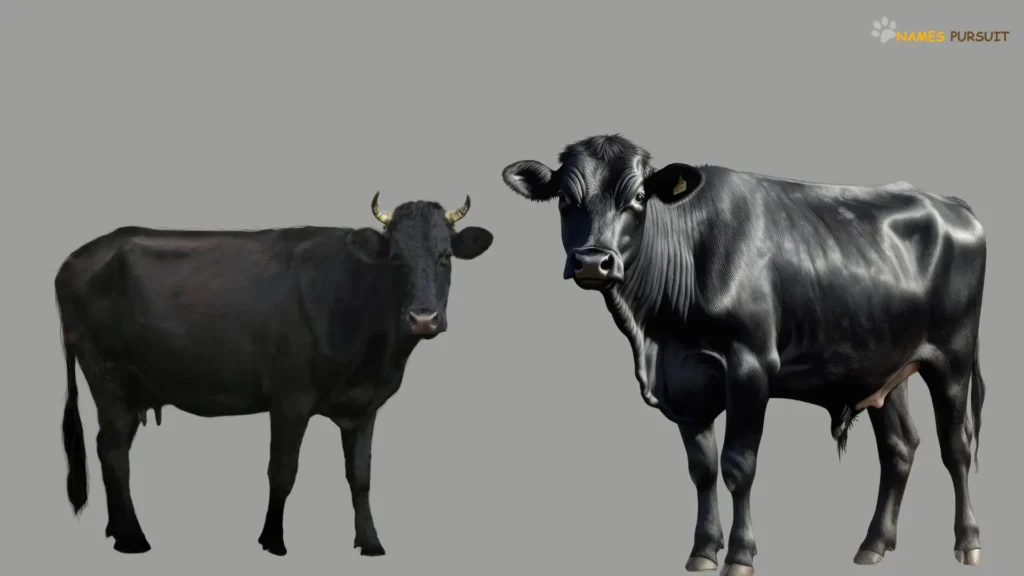 Funny Black Cow Names