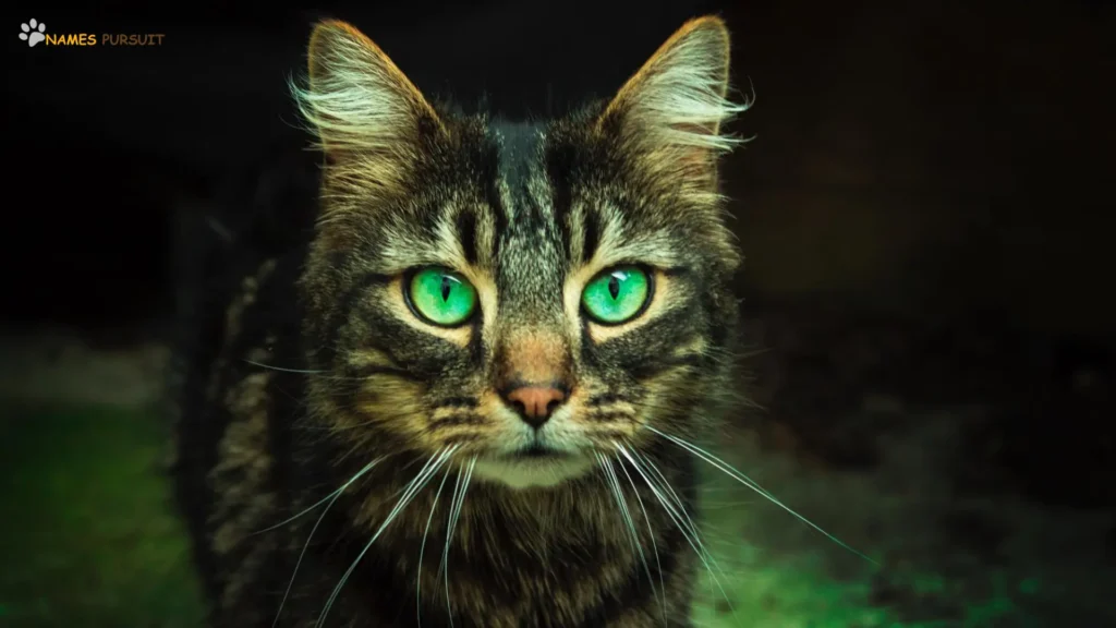 Green-Eyed Male Cat Names 