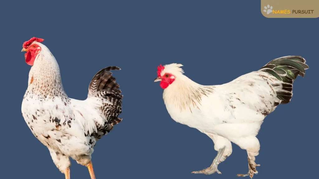 Male Black and White Chicken Names 