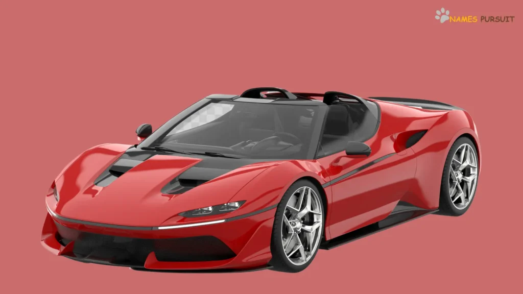 Red Sports Car Names