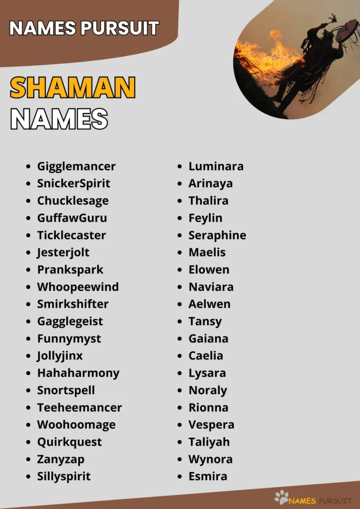 Best Shaman Names