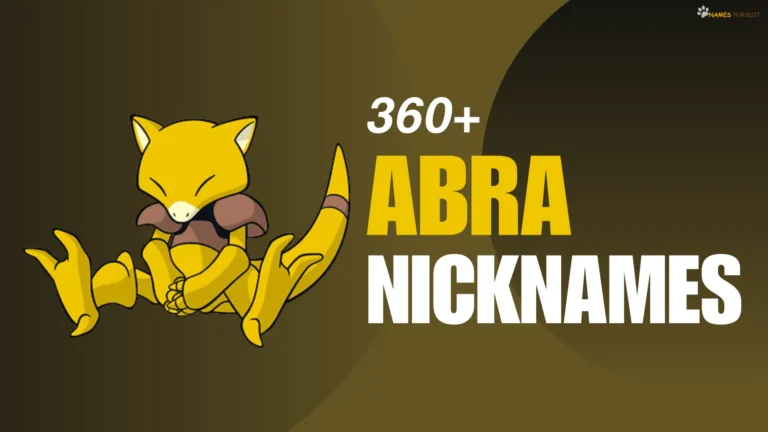 Abra Nicknames