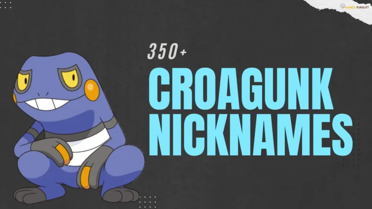 Croagunk Nicknames