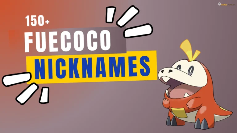 Fuecoco Nicknames