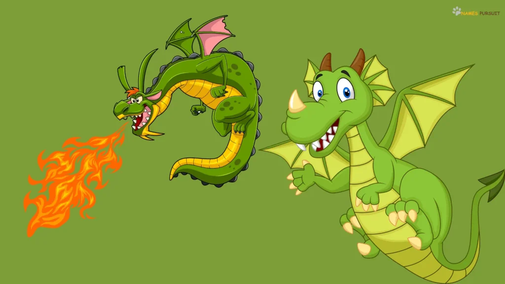 Funny Green Dragon Names