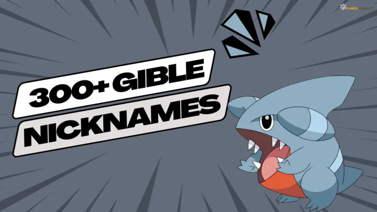 Gible Nicknames