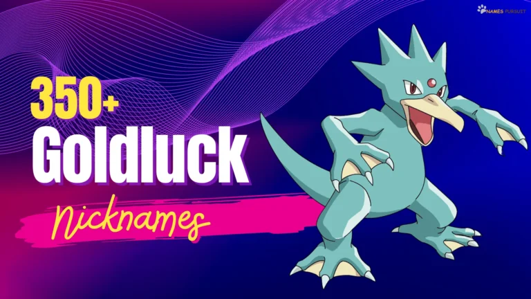 Golduck Nicknames