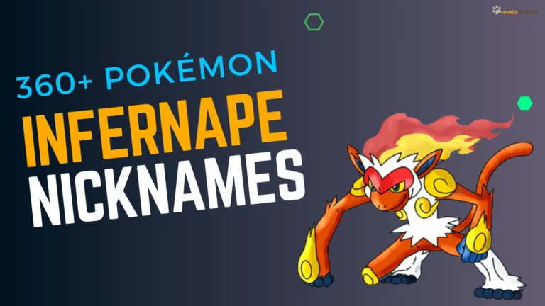 Pokémon Infernape Nicknames