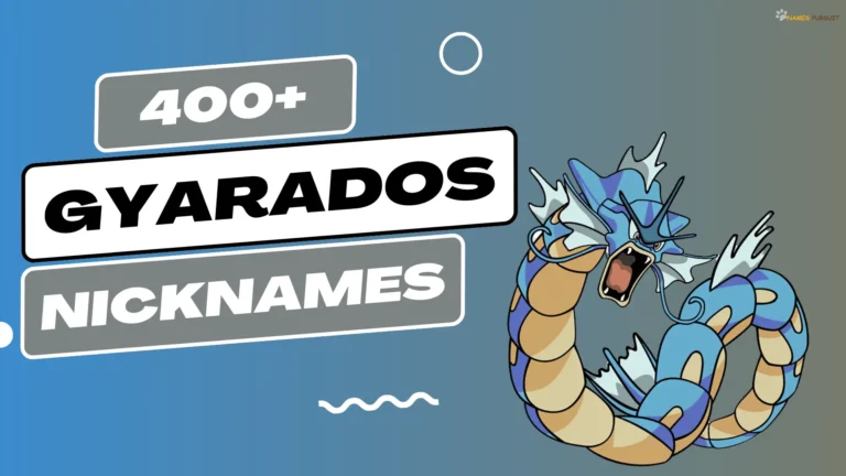 Gyarados Nicknames