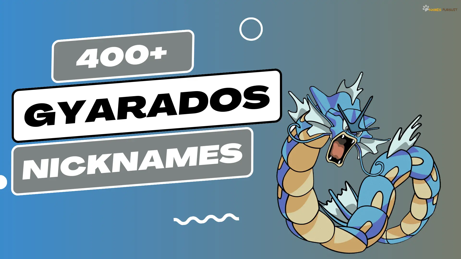 Gyarados Nicknames